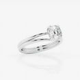 thumbnail image 2 of Ariana Jewel 1.2 Ct Cushion Cut Excellent Diamond Ring for Women's 14K White Gold Plated Wedding Ring - Engagement Rising Split Shank Ring for Her - Christmas Gifts for Her - Diamond Jewelry, 2 of 3
