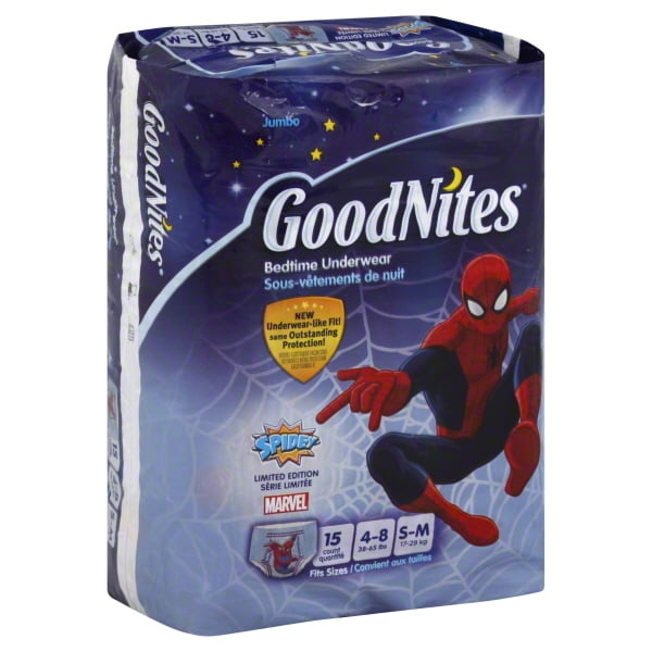GOODNITES Boys' Underwear Diapers (Choose Your Size)