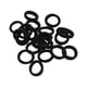 thumbnail image 4 of Sonducket 20 piezas de anillo para el cabello de alta elasticidad elástico de alta densidad soporte decorativo para coleta cuerda para el Type2 NO2, 4 of 6
