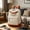 Beige, variant on JZCHUNTOY Large Capacity Backpack, Roomy Durable Water Resistant Commuter Daypack, Adjustable Strap Multi Compartment Casual Bag, 1 Piece for Commuting Travel Hiking Work Outdoor Activities