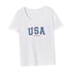 thumbnail image 5 of Camiseta de mujer Ropa de verano Camiseta básica para deportes Regalo del día de San Valentín M, 5 of 7