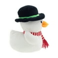 thumbnail image 4 of MEDIUM CHRISTMAS SNWMAN DUCK W/HAT, 4 of 5