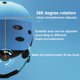thumbnail image 4 of Casco de monopatín degradado, protector de espuma EPS, casco de bicicleta ajustable para adultos, 4 of 9