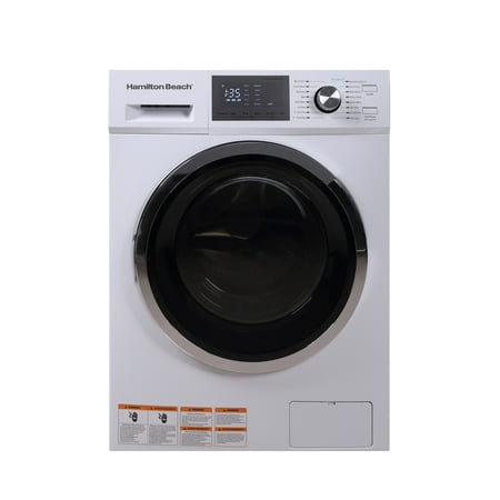 hamilton beach 2.7 cu ft front loading combo washer and dryer   white