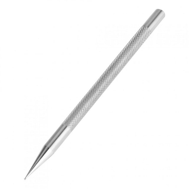 Bolígrafo de punta de trazador Jadeshay de cuero Hecho a mano acero inoxidable para bricolaje