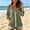 Green, variant on Hoodies for Women Zip Up Gauze Summer Beach Lightweight Drawstring Linen Cotton with Pockets Long Sleeve Sweatshirt Jacket Casual Breathable Comfy Cover Up Pink XL(XL)
