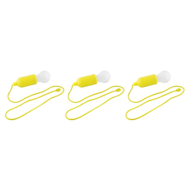 Sonducket Tire del cable de luz Bombilla LED redonda Lámpara alimentada por Suministros de emergencia a prueba de agua Accesorios de camping para Type1 NO1 Sonducket CBP233351