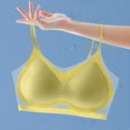 thumbnail image 3 of SCSAlgin Summer Seamless Ultra-thin Plus Size Ice Silk Comfort Bras Breathable Cool Lightly Sports Bra, 3 of 4