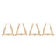 thumbnail image 4 of Minnieouse Pendientes de 2 piezas para mujer, patrón de nudo de bambú, elegancia Vintage occidental, joyería elegante, decoración para mujer, W72820 trapezoidal 2piezas, 4 of 6