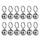 thumbnail image 1 of IDEANATEGRATE 12Ud Colgantes De Metálica Para Collar De Mascotas Con Estilo Festivo Y Fácil Uso, 1 of 8