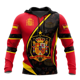 thumbnail image 4 of Sudadera con capucha con gráfico de emblema español para hombre y mujer, ropa con estampado 3D de la bandera nacional de España, novedad en sudaderas con capucha, moda Harajuku y2k, 4 of 5