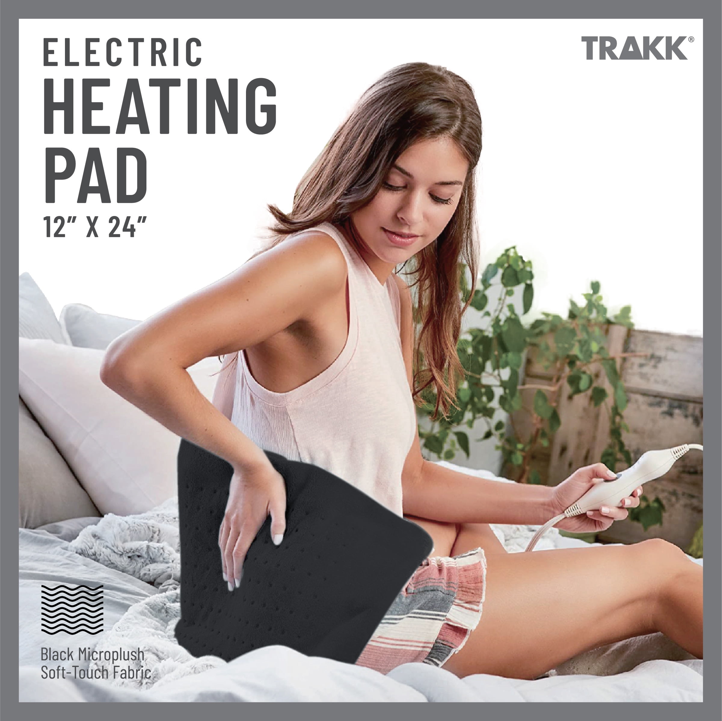 TRAKK ELECTRIC HEATING PAD - 12" x 24"