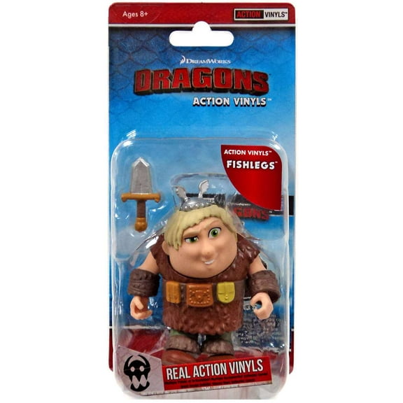 How to Train Your Dragon Action Vinyls Fishlegs Vinyl Figure