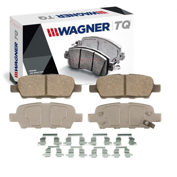 Wagner Rear TQ Disc Brake Pad Set compatible with Nissan Rogue 2008-2013