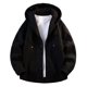 thumbnail image 1 of Ceisia Men's fashion casual solid color hooded button-down jacket pocket Gift long sleeve outerwear, 1 of 4