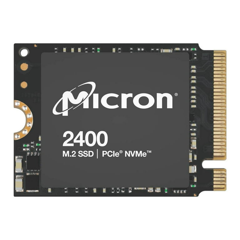 2TB Micron 2400 M.2 2230 NVMe PCIe 4.0x4 SSD MTFDKBK2T0QFM
