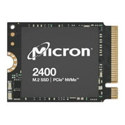 2TB Micron 2400 M.2 2230 NVMe PCIe 4.0x4 SSD MTFDKBK2T0QFM-1BD1AABYYR for Steam Deck, RoG Ally, Any Laptop/Desktop with M.2 2230 Slot