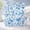 Country Blue, variant on 4 Piece Floral Deep Green Bed Sheet Set - Soft Breathable Microfiber Sheets with Deep Pocket Fitted Sheets & Pillowcases