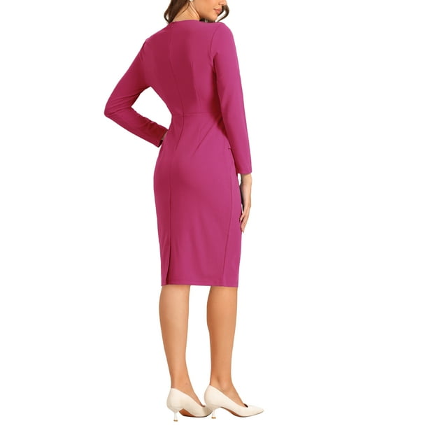 hot pink peplum dress Lovelzi Elegant Luxurious Pink Asymmetrical Neckline 3D Floral One Shoulder High-Low Peplum Party Dress,Heavy Embroidered Semi Formal Prom Dress For Birthday