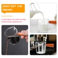 thumbnail image 2 of MasteelfCA 2pcs Scale Measuring Glass Coffee Cup Baking Measuring Cup Wooden Handle Milk Cup, 2 of 8