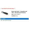thumbnail image 2 of Brake Light Switch - Compatible with 1960 - 1962 Chevy P20 Series 1961, 2 of 2