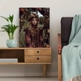 thumbnail image 5 of Fantasy Portrait Canvas Art Print, Ideal Wall Decor for Living Room Bedroom Dining Room Hallway Office Studio Boho Dark Academia, 5 of 8