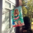 thumbnail image 5 of Carolines Treasures DAC3665CHF 40 x 28 in. Sussex Spaniel Christmas Polyester House Flag, 5 of 7