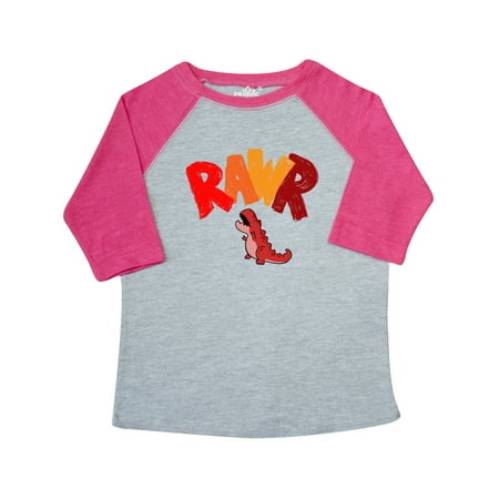 

Inktastic Lil Red Tyrannosaurus Rawr Gift Toddler Boy or Toddler Girl T-Shirt