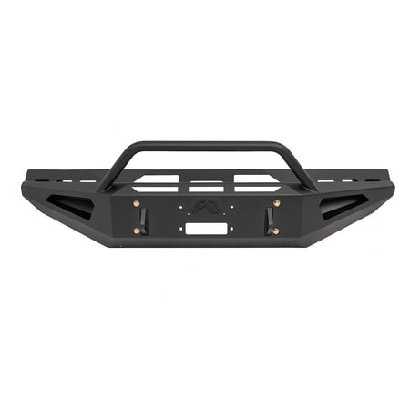 94-02 RAM 2500/3500 HD RED STEEL FRONT W/ PRE-RUNNER GUARD BUMPER Fits select: 1994-1998,2001-2002 DODGE RAM 2500