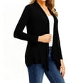 thumbnail image 3 of Sheghy Womens Raincoats for Women with Hood Sherpa Jacket Zip Up Daily Trench Jacket with Pockets Black S, 3 of 5