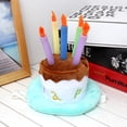 thumbnail image 3 of SPRING PARK Cute Adorable Dog Cat Birthday Cake Hat Pet Cap Pet hat with Color Candles Design Party Custom Accessory, 3 of 6