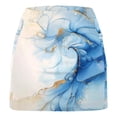 thumbnail image 4 of LEKWK Skirted Leggings for Women Floral Print High Waist Tennis Skirted Leggings Pockets Stretchy Golf Dress Leggings Athletic Running Apparel, 4 of 6