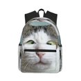thumbnail image 1 of Fotbe Funny Cat Mochila Ligera Casual para Laptop para Hombres y Mujeres, Mochila Impermeable de Uso Diario, Mochila para Universidad, 1 of 6
