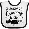 thumbnail image 3 of Inktastic Grandpas Camping Buddy Boys or Girls Baby Bib, 3 of 4