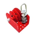 thumbnail image 3 of Cabrestante de levantamiento de de pollos, diseño de doble hendidura, carga máxima 500 kg, fácil de usar, profesional, portátil, acero de carbono premium Anillo de hierro, 3 of 8