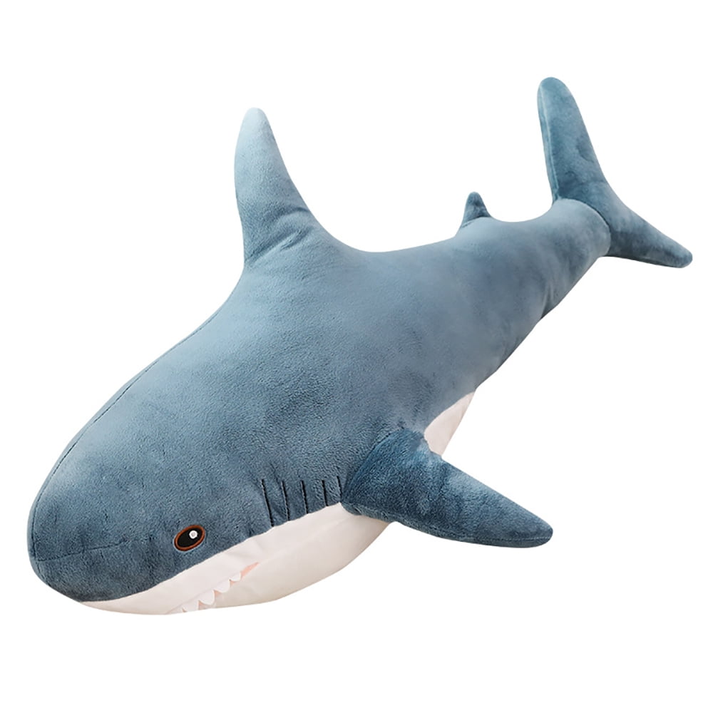 Details about   80CM Chubby Shark Plush Toy Animal Cute Ocean Pillow Pet Stuffed Doll Kids Gift 