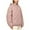 Pink Coat for women, variant on jtjvou Quilted Jackets for Women Zip Up Hooded Winter Coats Lightweight Loose Puffer Padded Outerwear with Pockets Beige L