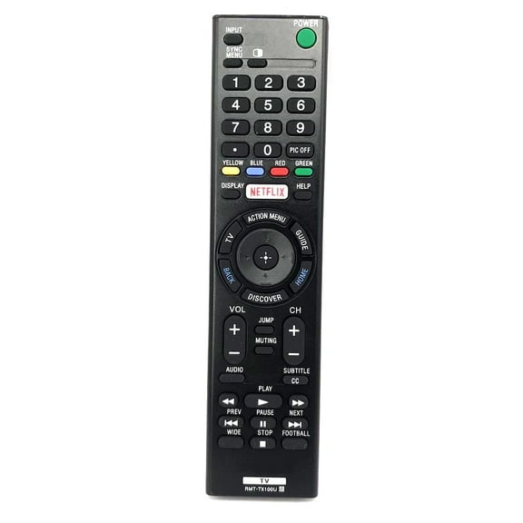 New Replace RMT-TX100U For LED HD TV Remote Control KDL-50W800C KDL-55W800C