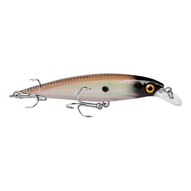 Señuelo biónico 11cm 13,4G con anzuelos aparejos de pesca señuelo duro realista señuelo con ojos 3D D Zulema Señuelos de pesca