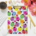 thumbnail image 4 of FMSHPON Colorful Ladybugs Clipboard Hardboard Wood Nursing Clip Board and Pull for Standard A4 Letter 13x9 inches, 4 of 5