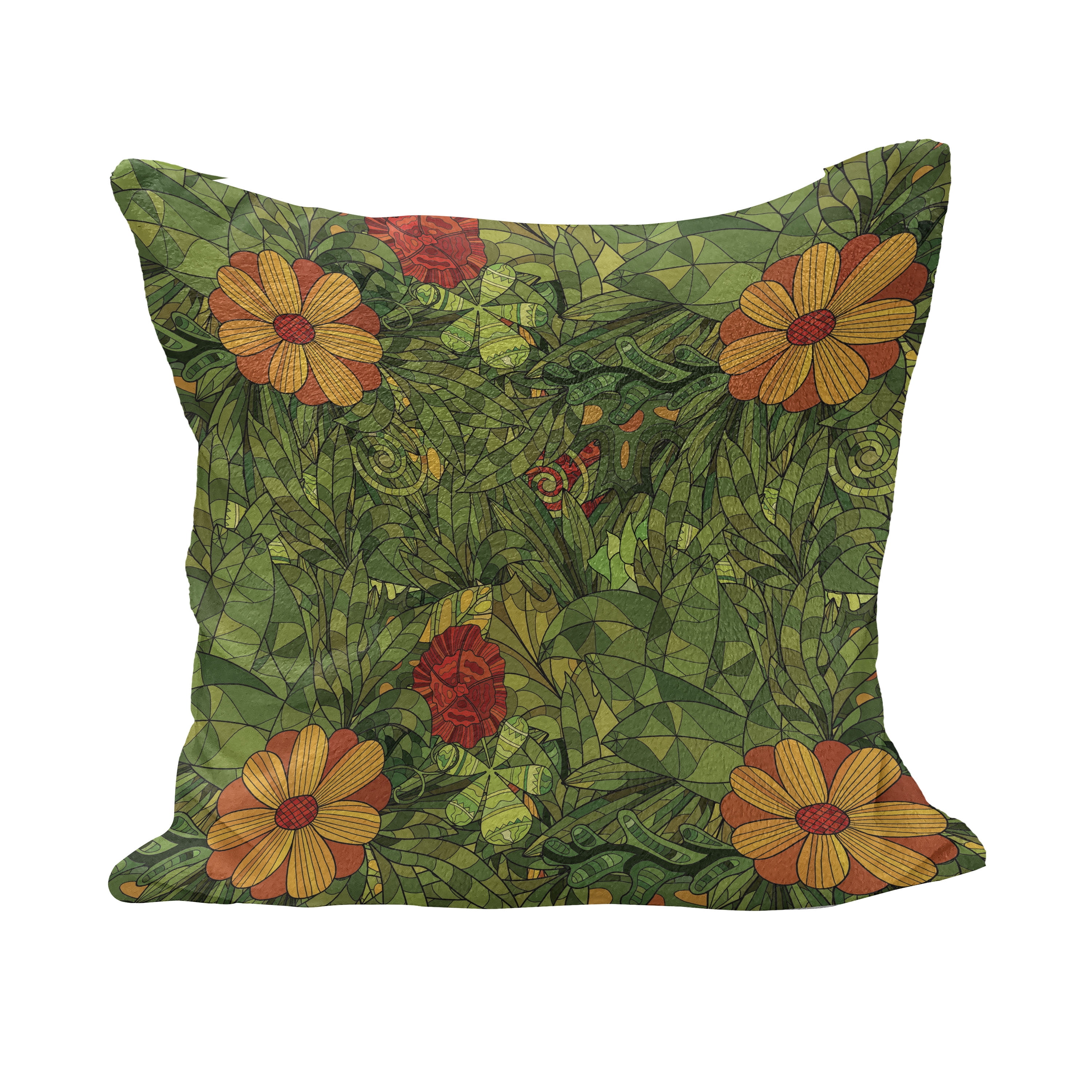Funky Forest Pillow