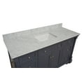 thumbnail image 5 of Sydney 60" Single Bathroom Vanity with Marine Gray Cabinet and Carrara Marble Top, 5 of 6
