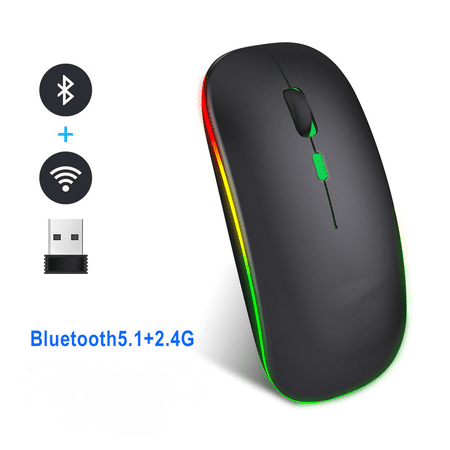 Souris optique sans fil Silent Mini 2.4GBlanc