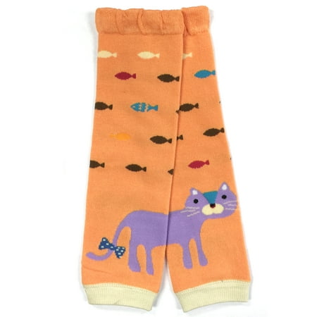 

Wrapables® Adorable Designs Baby Leg Warmers O/S Cat and Fish