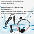 thumbnail image 3 of Computer Headset With Microphone, Business Call Center Headset With Noise Cancelling Function Stylish Wired Headset For Office, Classroom, Home, 3 of 8