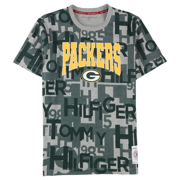 Tommy Hilfiger Hombre Green Bay Packers Graphic Camiseta pac M