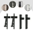 thumbnail image 5 of 2 Pcs Pivot Hinge Heavy Duty Stainless Steel Hidden Door Hinges Secret Door Hinges Invisidoor Hinge Kit, 5 of 22