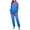 Light Blue, variant on Maplenight Fleece Pajamas for Women Set Oversized Thermal Winter Sleepwear Long Sleeve Gradient Color Pjs and Joggers 2 Piece Lounge Sets