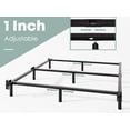 ULIESC King Size Bed Frame, 7 Inch Metal Bed Frame, Low Profile Bed