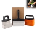 thumbnail image 3 of Mozhitti Griddle Cleaning Kit BBQ Cleaning Tool Set With 3 Grill Stone Metal Scraper, 3 of 4